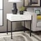 Safavieh Adena End Table, White - 27.8 x 18.1 x 24 in. AMH6612C - alternate 5